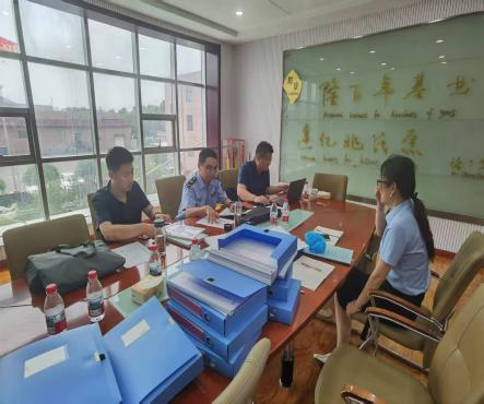 區(qū)應(yīng)急局聯(lián)合對(duì)隆鑫天潤(rùn)開展安全執(zhí)法檢查