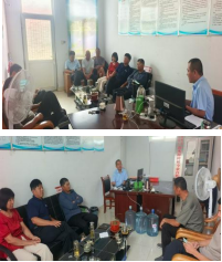 蔬菜分公司組織西蘭花基地種植戶與植保專家召開專題會