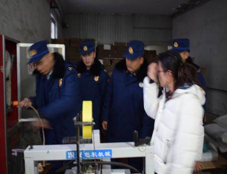 隆鑫天潤(rùn)公司配合各單位進(jìn)行消防安全大檢查